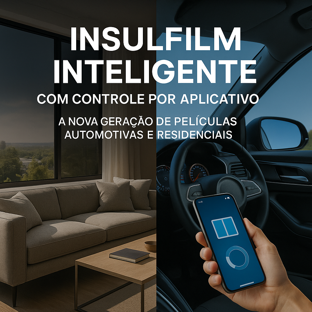 Insulfilm Inteligente com Controle por Aplicativo A Revolução das Películas em 2025 - Reis do Insulfilm