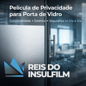 Película de Privacidade para Porta de Vidro Funcionalidade, Estética e Segurança no Dia a Dia - Reis do Insulfilm