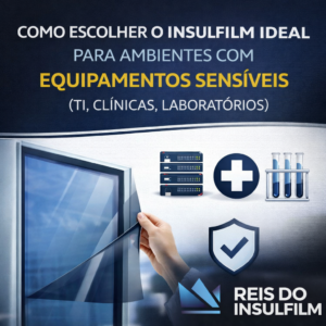 Como escolher o insulfilm ideal para ambientes com equipamentos sensíveis (TI, Clínicas, Laboratórios)