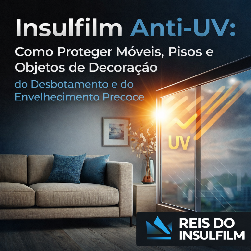 Insulfilm Anti-UV Como Proteger Móveis, Pisos e Objetos de Decoração do Desbotamento e do Envelhecimento Precoce - Reis do Insulfilm