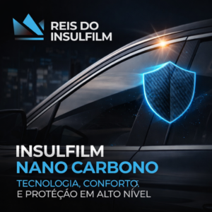 Insulfilm Nano Carbono Tecnologia, Conforto e Proteção em Alto Nível