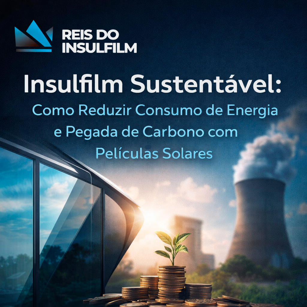 Insulfilm Sustentável Como Reduzir Consumo de Energia e Pegada de Carbono com Películas Solares