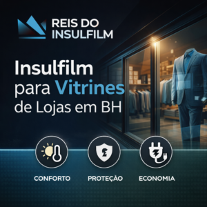 Insulfilm para Vitrines de Lojas em BH Conforto, Proteção e Valorização do Seu Negócio - Reis do Insulfilm