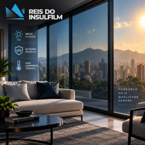 Como reduzir o calor em apartamentos em BH com películas de controle solar Mais conforto térmico e proteção para seus ambientes